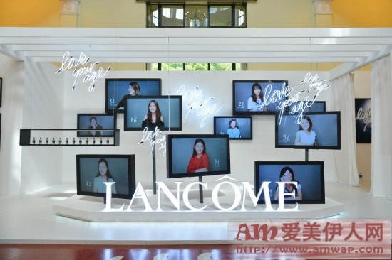 年轻无关年龄 爱上此刻自己 Lancôme兰蔻“Love your age”互动影像艺术展